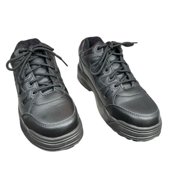 Worx X Red Wing 6550 Black Leather Safety Toe Lace Up Oxford Size US 7.5